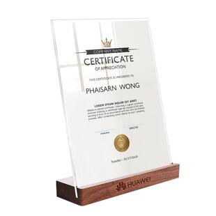 木质台卡展示牌实木桌牌立牌亚克力台牌台签桌面会员充值广告牌价格牌展示架餐桌菜单点餐牌a4价目表价目牌