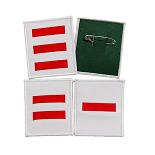 棉布臂章小学生少先队干部标志小队长一道杠二道杠三道杠中大队长