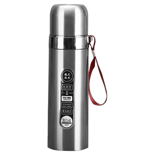 子弹头保温杯便携不锈钢水杯公司纪念礼品批量定制杯子刻字印LOGO