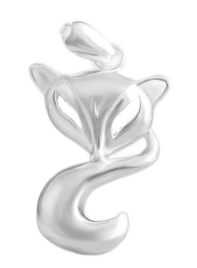 纯银吊坠韩国版项链招桃花礼物