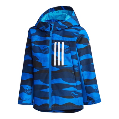 Adidas/阿迪达斯正品冬男小童二合一茄克休闲运动外套DY9228