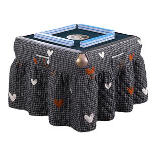 新款取暖烤火罩自动麻将机桌布围罩加厚正方形裙摆麻将机烤火被子