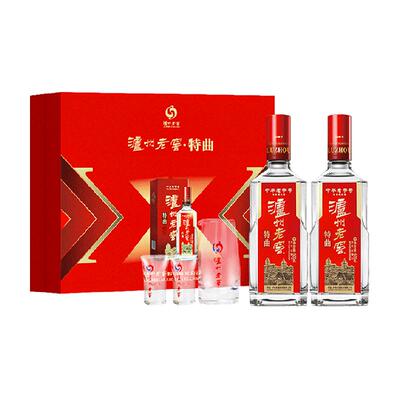 泸州老窖年货礼盒白酒500ml×2瓶