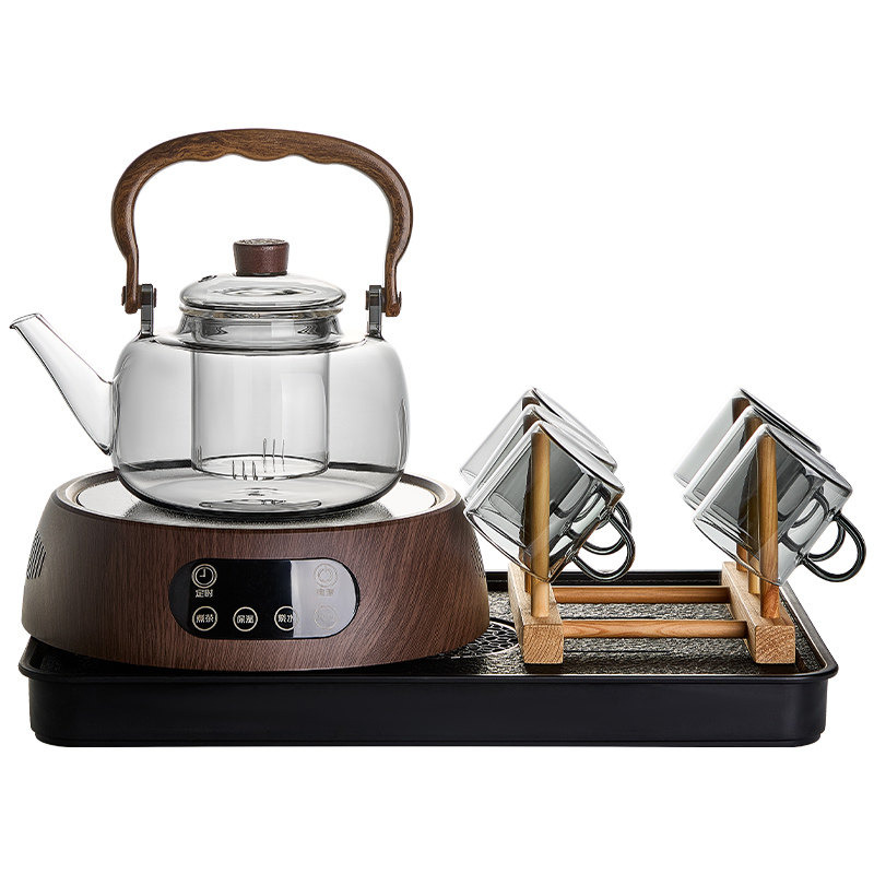 煮茶壶智能电陶炉煮茶器玻璃茶壶套装家用大功率茶具煮茶套装