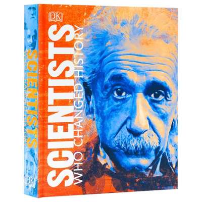 英文原版 Scientists Who Changed History 改变历史的科学家 科学家科普百科读物 人物传记 全图解精美图片 英文版