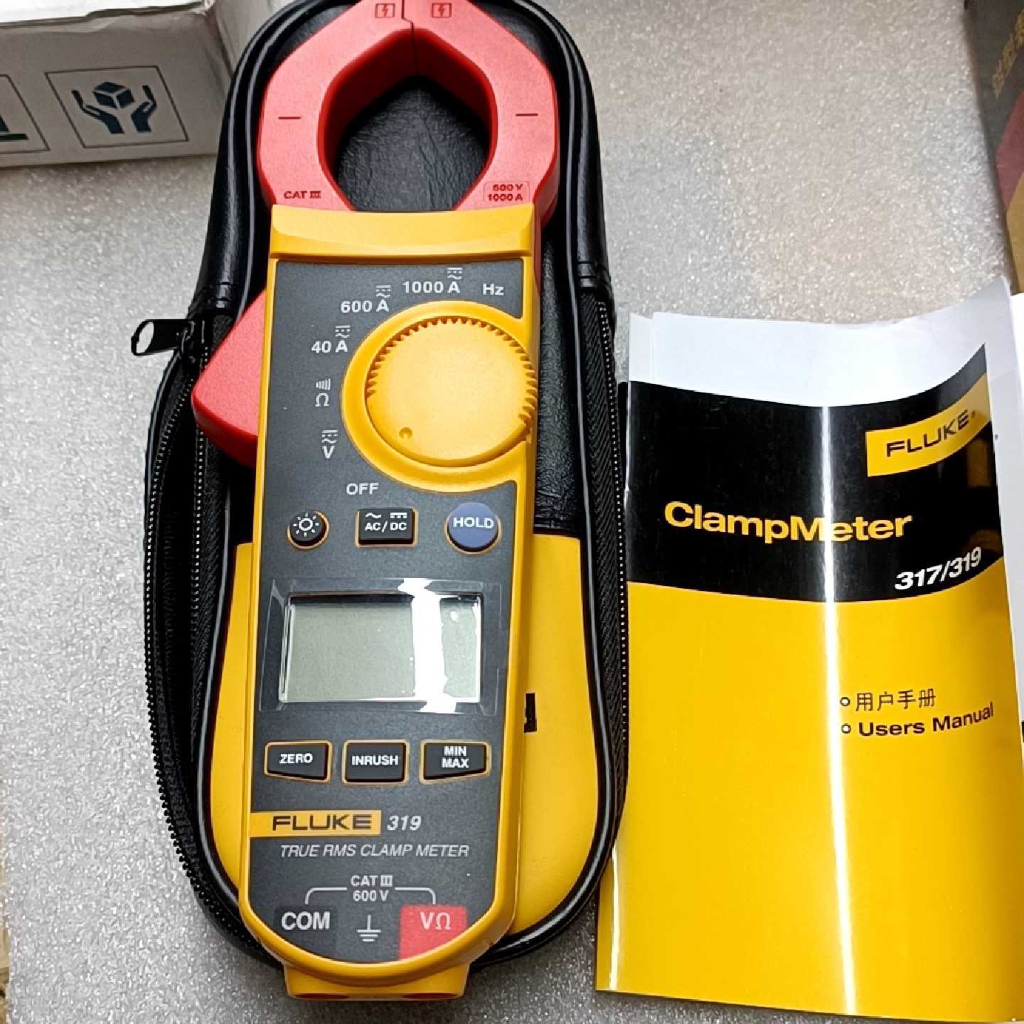 询价-福禄克FLUKE319钳形表真有效值交直流最大1000可维修图片