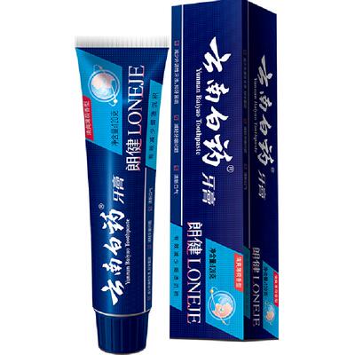 云南白药牙膏烟牙去渍亮白120g