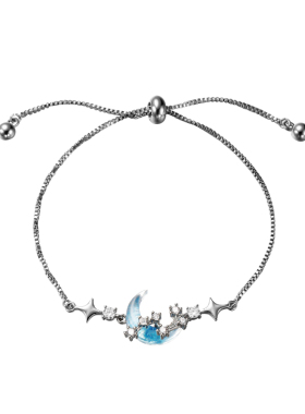 VOYAGE可调节抽拉式星月手链