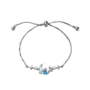 星月手链可调节女生轻奢小众精致手环女款手镯手环闺蜜高级感冷淡