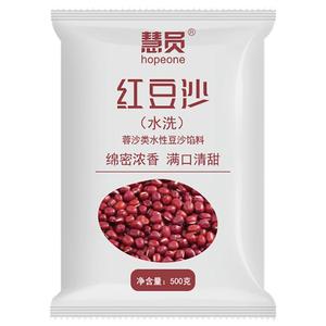 慧员水洗红豆沙馅料500g即食