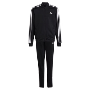 女大童休闲三条纹长袖套装儿童秋季adidas阿迪达斯官方轻运动