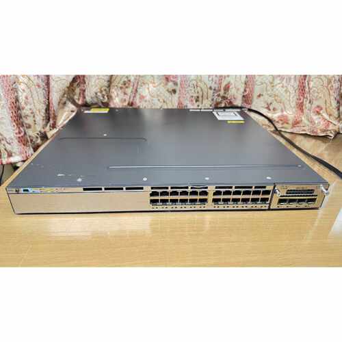 Cisco千兆交换机，WS-C3750X-24T-S V05—议价