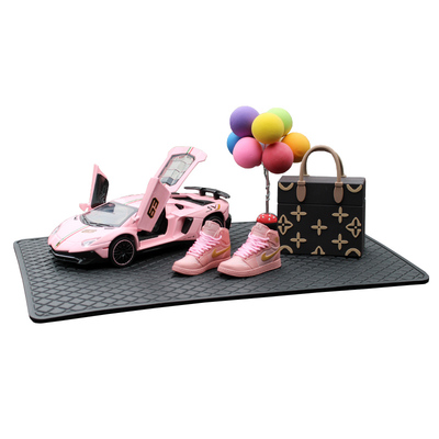 网红汽车摆件车内饰品粉色车模型