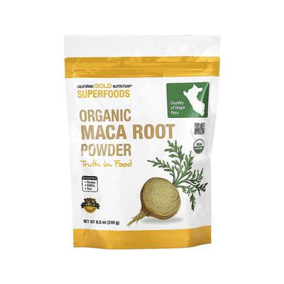 香港直发iHerb California Gold Nutrition有机玛卡生理健康240g