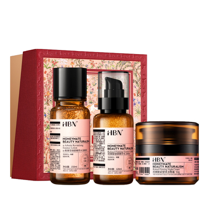 HBN早C晚A水乳面霜套装紧致抗皱