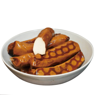 湖北荆州土特产公安县 正宗夹竹园火腿 新鲜夹竹园镇素火腿香干子