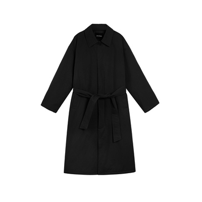 pusumede夹棉风衣外套棉服大衣