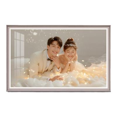 主卧客厅免打孔婚纱照相框挂墙