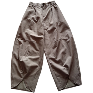 巨好看百搭的裤子女款春装长款拖地设计感洋气休闲裤宽松慵懒风潮