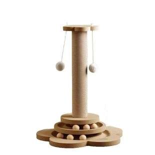 猫抓柱抓板耐磨不掉立式一体爬架解闷猫咪玩具麻绳耐抓剑麻攀爬