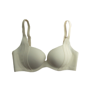 Kbra反重力提拉无痕内衣女小胸聚拢上托收副乳防下垂加厚显大文胸