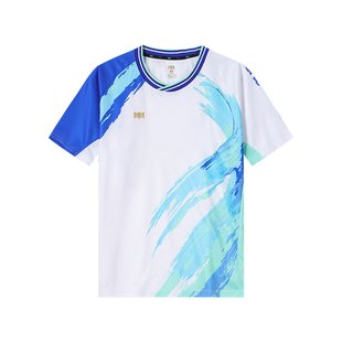 上阵羽毛球服男款2025夏季新款速干文化衫短袖羽球服女运动服T恤