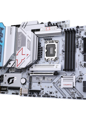 七彩虹B860台式机电竞主板LGA 1851插槽支持酷睿Ultra 处理器