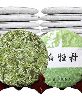 8饼福鼎老白茶白牡丹太姥山脉2019年福建明前荒野茶叶共2400克