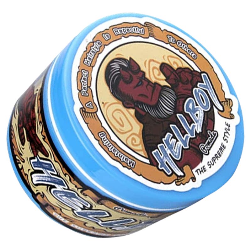 HELLBOY地狱男爵发油三七分发型