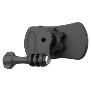 SUREWO适用大疆DJI Action5pro/6/4/3运动相机蝶形背包夹支架第一人称视角Gopro13双肩包夹子单肩包拍摄配件