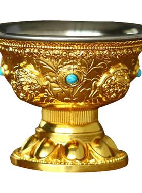 圣水杯中号鎏金不锈钢桌面摆件