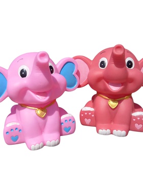 卡通大象摔不烂存钱罐生日礼物