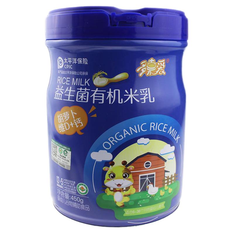 多嘉爱有机+辅食米粉益生菌