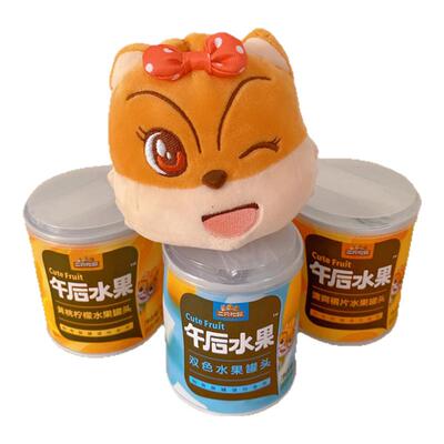 三只松鼠什锦水果罐头200gx3罐