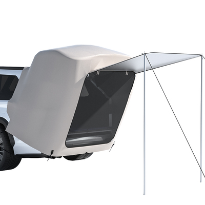 SUV车尾后备箱露营帐篷天幕