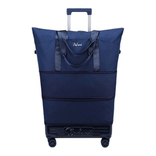 带轮子的行李包旅行包结实耐用超大容量可折叠短途出差专用登机包