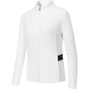 安踏冠军抓毛立领收腰外套女士秋季户外运动针织开衫女162530702