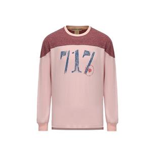 GARCON BY GARCON 25秋冬 717 汉麻有机棉长袖拼接长袖T恤