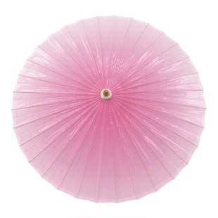 非遗手工油纸伞晴雨两用中式复国风古风舞蹈道具粉色蓝色晨暮渐变