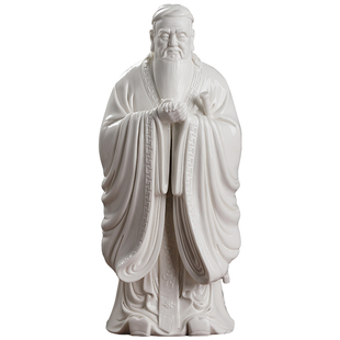 戴玉堂陶瓷摆件《孔子》孔夫子历史人物送老师礼物工艺品家居饰品