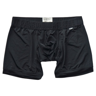D.M男士内裤冰丝潮四角内裤透气薄夏舒适平角丝滑运动体育生中长