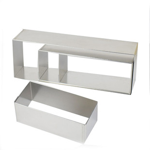 定做长方形烘焙切模304不锈钢慕斯圈定制长条蛋糕圈提拉米苏模具