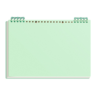 B5横版上翻网格笔记本子分区活页本不硌手可拆卸线圈本大学生初中高中生专用错题本思维导图拍纸本考研记事本