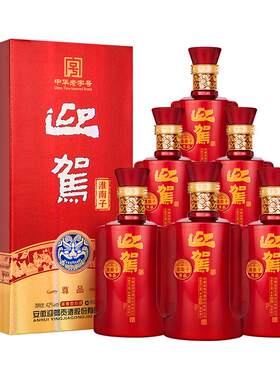 迎驾淮南子尊品浓香42度450ml*6