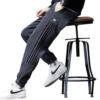 罗蒙加绒工装裤男士秋冬季灯芯绒