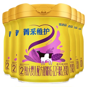 6发12完达山菁采稚护2段800克