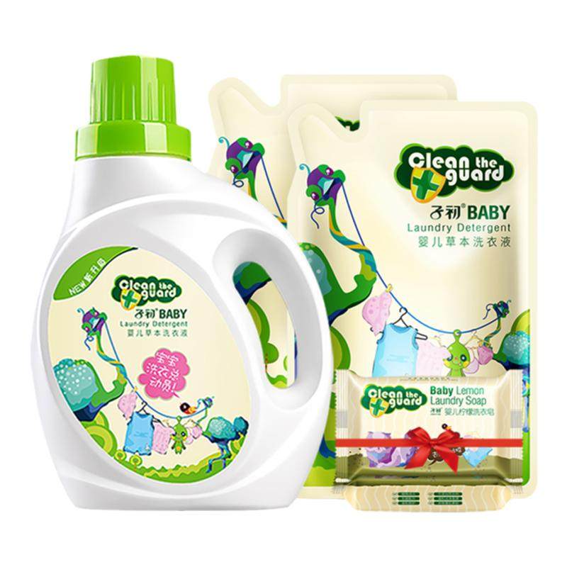 子初婴儿洗衣液新生宝宝专用儿童婴幼儿整箱批家用实惠装大人通用