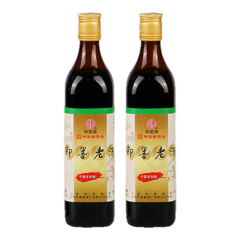 即墨老酒干型五年陈酿