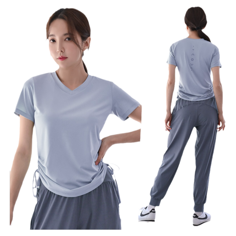 晨跑步服运动套装女速干衣瑜伽服