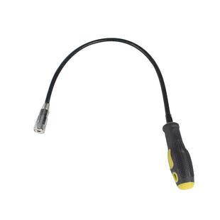 华瑞工具LED强磁吸铁棒弯曲带灯伸缩汽修螺丝捡拾器取物器吸力棒